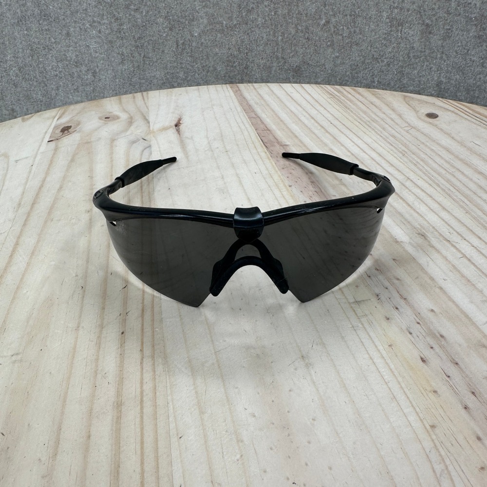 RARE Oakley SI Ballistic M Frame 1.0 Sunglasses OS Black Original Shield Wrap